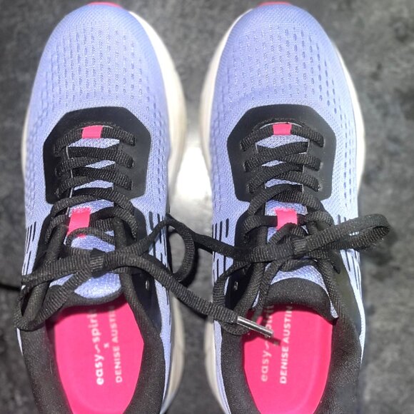 NIB Women's Easy Spirit Walking Shoe Sneaker Purple/Pink/Black- Size 7 Wide NEW - Picture 4 of 16